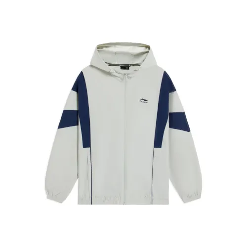 LINING Sports Lifestyle Collection Sports Trendy Collection Куртка Мужская Серого цвета