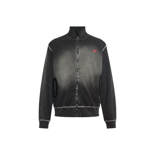 DIESEL Черные Мужские Свитшоты