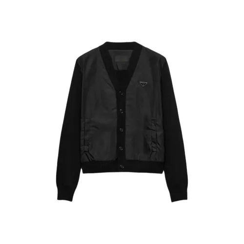 PRADA Черный Мужской Трикотаж