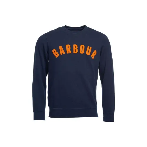 BARBOUR Толстовка Мужская Морской Синий