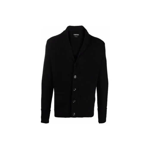 TOM FORD Черный Мужской Трикотаж