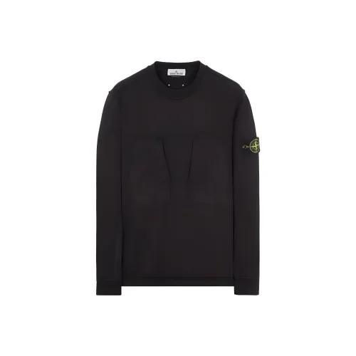 Stone Island Черные Мужские Свитшоты