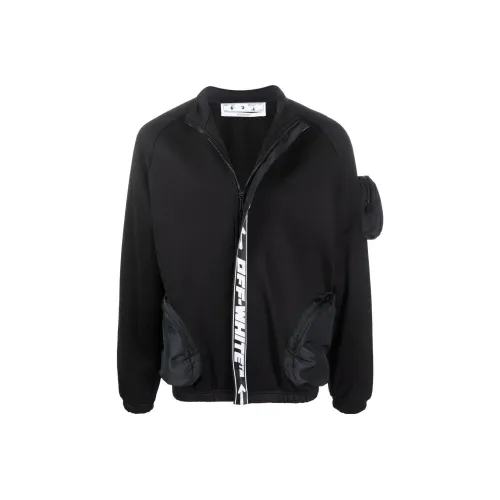 Off Белый FW22 Черный Мужские Куртки