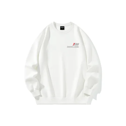 ZMOH Круглый вырез Свитшот Унисекс Парный