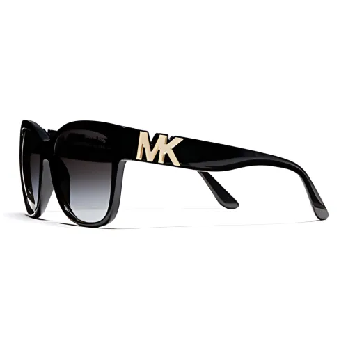 MICHAEL KORS Пластик Квадратные Солнцезащитные очки Унисекс Черный