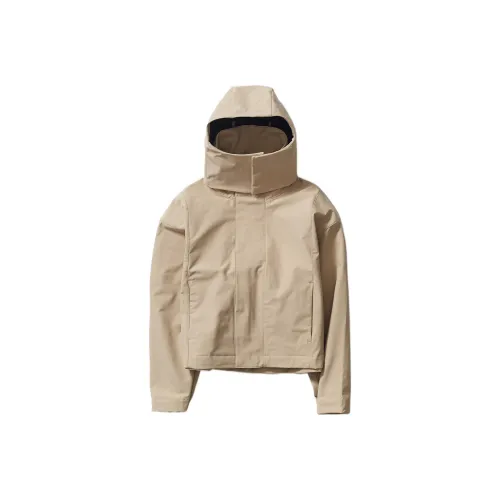 NIKE Бежево-желтые унисекс куртки