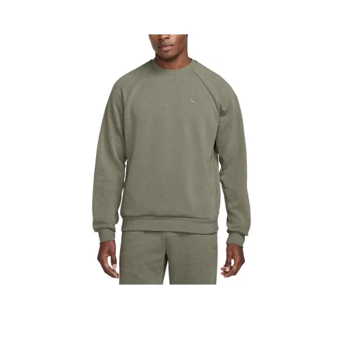 Nike Primary Dri FIT UV Толстовка Мужская Армейский Зеленый