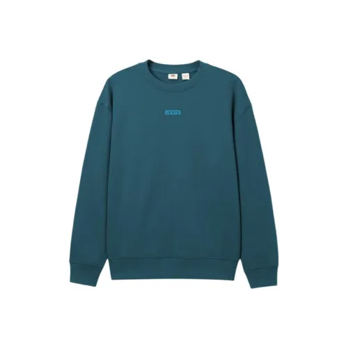 Levi's Толстовка Мужская Павлин Синий