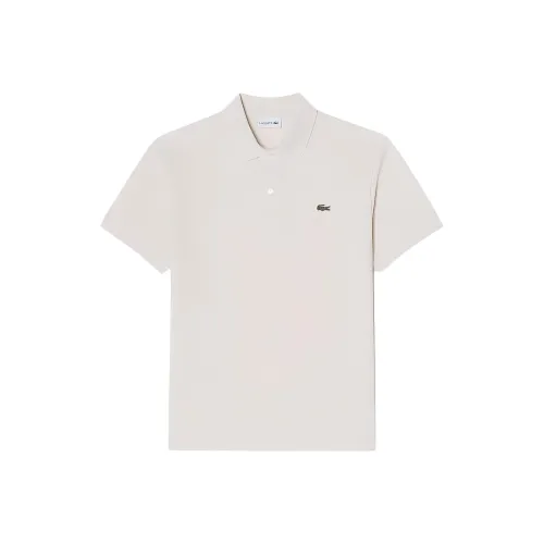 LACOSTE Бежевая Мужская Поло
