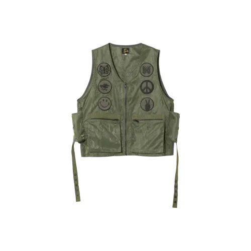 Needles Зеленый Унисекс Жилеты