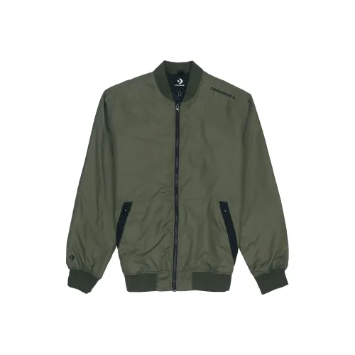 Конверс Зеленый Мужская Куртка