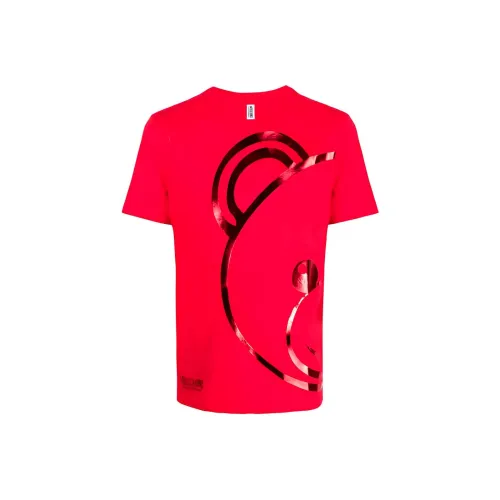 MOSCHINO Red Мужская T-рубашка