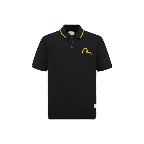 EVISU Черная мужская поло