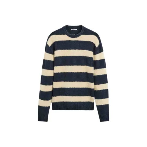 ZARA Морской синий Мужской Трикотаж