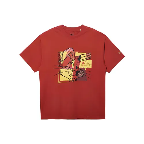 New Era Красный Унисекс Футболки