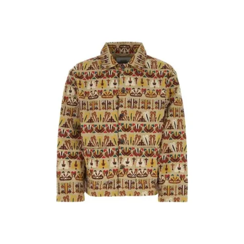 Bode Желтый Мужской Куртки