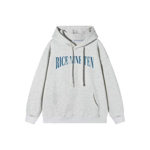 RICE NINE TEN Толстовка Унисекс Фотиния Серый