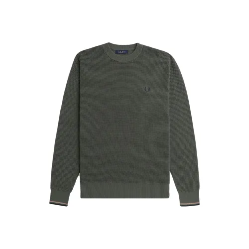 FRED PERRY Трикотаж Мужской Зеленый