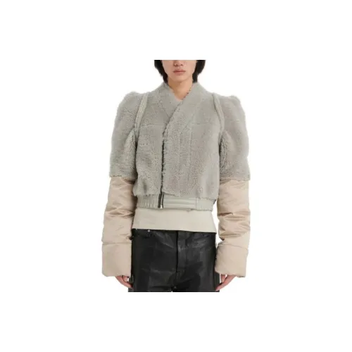 RICK OWENS совместный бренд Серый Мужской Куртки