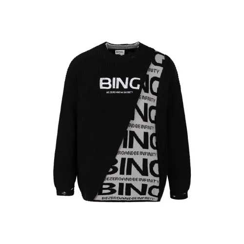 Bing Трикотаж Унисекс Графитовый Черный