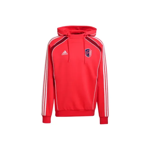 adidas Clothing Розовый Мужской Свитшот