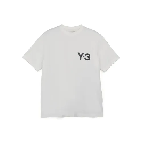 Y 3 Белая Унисекс Футболка