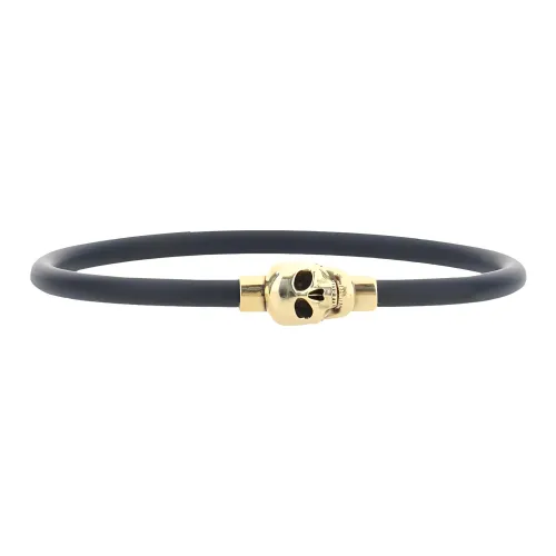 Alexander McQueen Brass Bracelets Черный Мужской