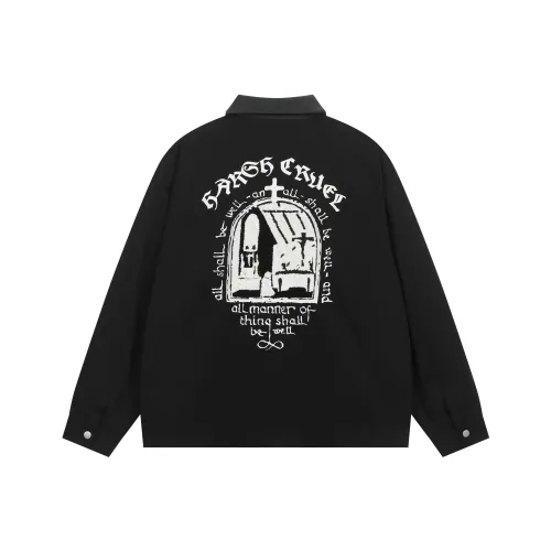 HARSH AND CRUEL Soccer Sports Structure Куртки Пальто Унисекс