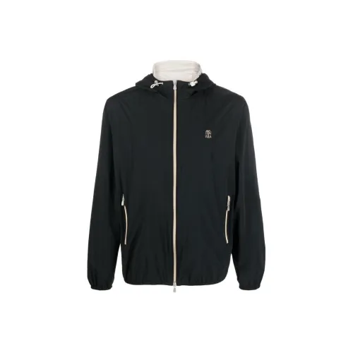 BRUNELLO CUCINELLI Черные Мужские Куртки