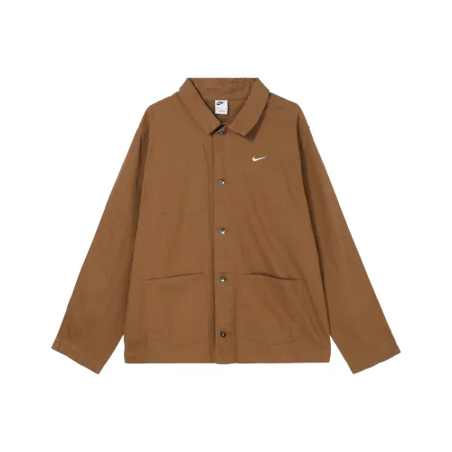 Nike Солодово-коричневый Мужские Куртки