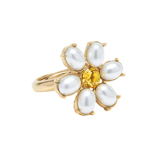 Оскар де ла Рента Смола Кольца Унисекс Золото