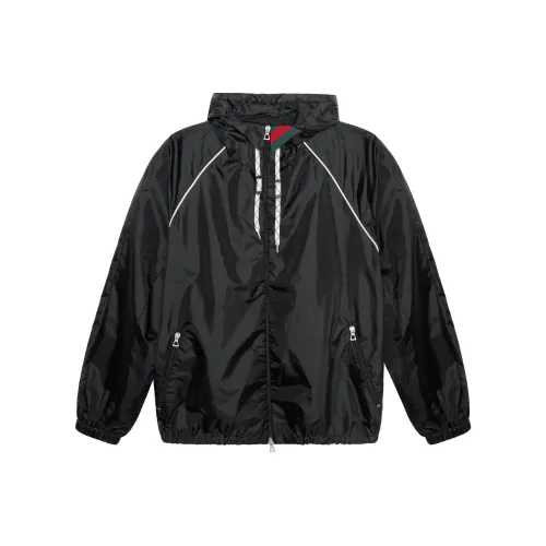 GUCCI Мужские черные куртки