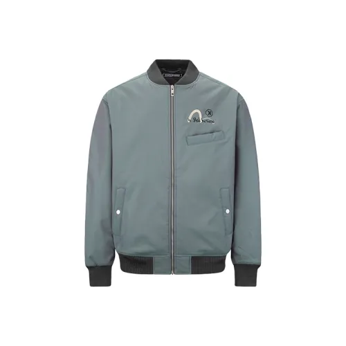 EVISU FW22 Куртка Мужская Серый Illusion Multicolor