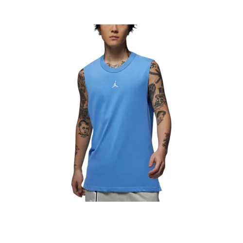 Jordan Sport Dri Fit Топ без рукавов Мужской Синий