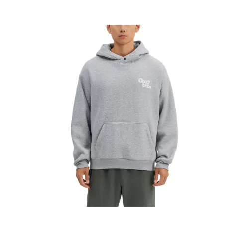 DECATHLON DOMYOS Размер CN Sweat с капюшоном 520 Теплый Loose M Толстовка Мужская Светло-Серый