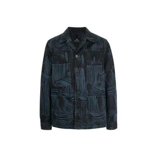 PS By Paul Smith Черные Мужские Куртки