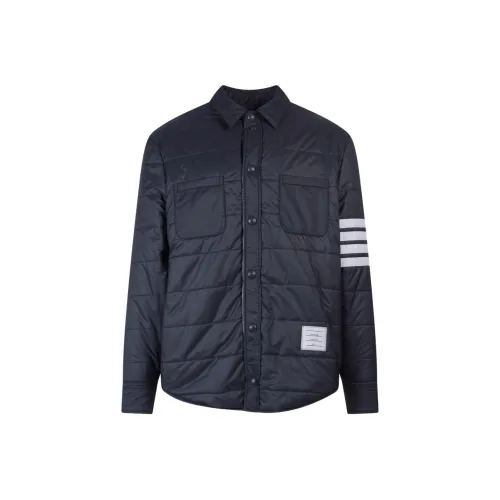 THOM BROWNE Blue Men's Jackets THOM BROWNE Синий Мужские Куртки