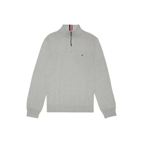 Tommy Hilfiger Трикотаж Мужской Светло-Серый