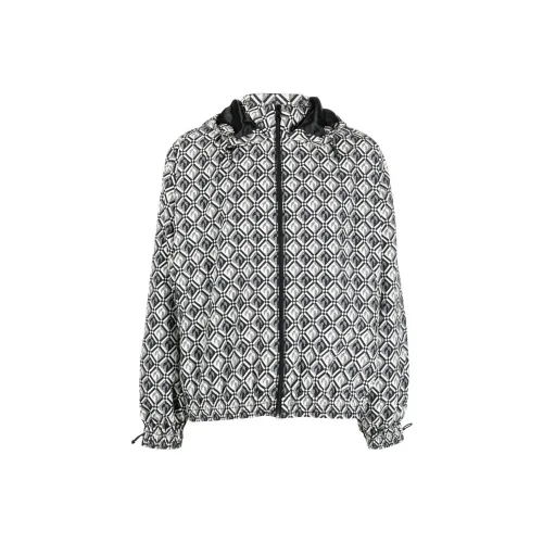 Marine Serre Обсидиановый черный Унисекс Куртки