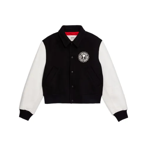 AMIPARIS Куртка Унисекс Черный Белый