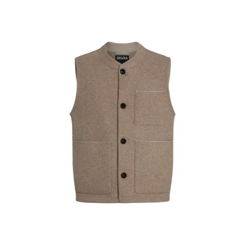 Zegna FW24 Майка Мужская Светлый Тауп