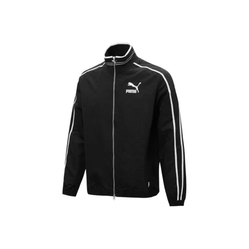 PUMA Lounge T7 Черные Мужские Куртки