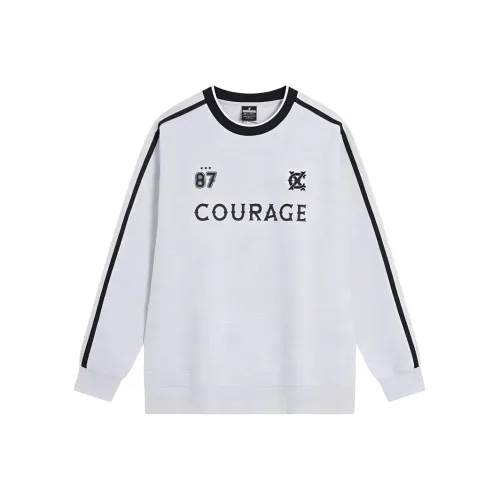 XTEP Толстовка Унисекс Pearl White