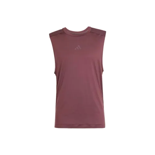 Adidas Мужские майки бордового цвета