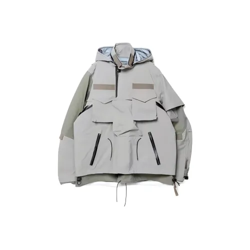 Sacai Хаки Зеленый Мужские Куртки