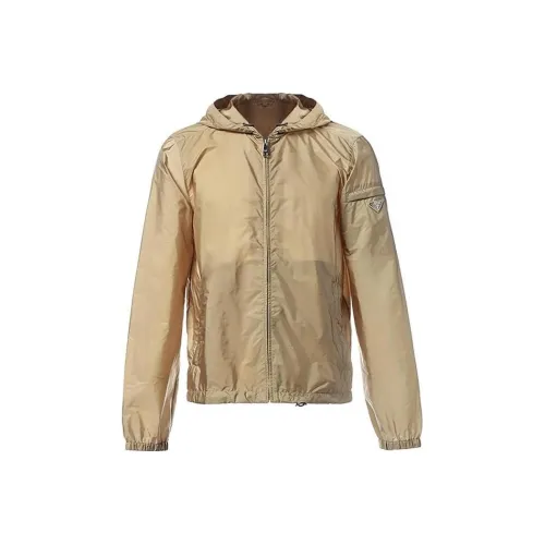 PRADA Куртки и Пальто Мужской Хаки