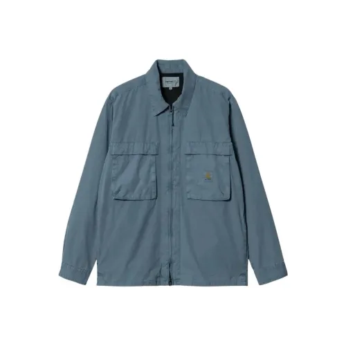 Carhartt WIP FW22 Куртка Мужская Светло-Синяя