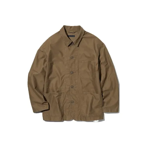 UNIQLO Верблюжий Унисекс Куртки