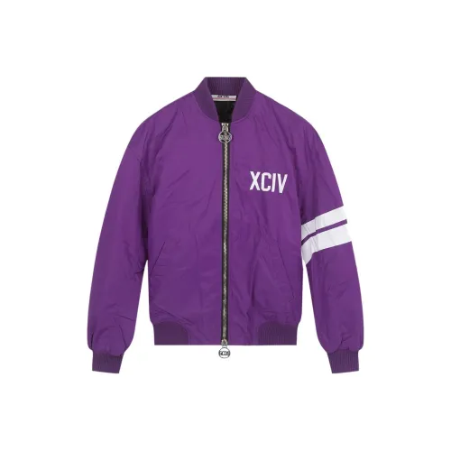 GCDS Фиолетовые Унисекс Куртки