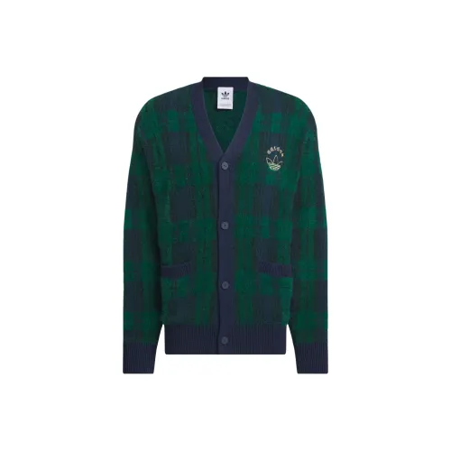 Adidas Originals Кардиган Трикотаж Унисекс Лесной Зеленый